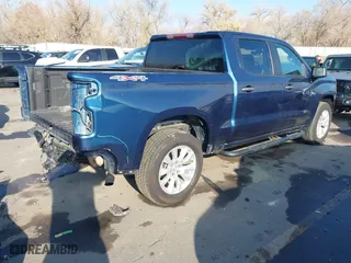 2021 Chevrolet Silverado 1500 Custom with VIN 3GCPYBEK9MG341735, listed as a IAAI auction lot 41037949 with 69,936 mi miles. Bid and sale history available at carsss.com. Image 4.