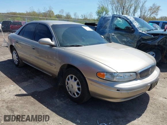 2001 Buick Century Custom with VIN 2G4WS52J611261772, listed as a IAAI auction lot 42143083 with Not Provided miles and . Bid and sale history available at carsss.com. Image 1.