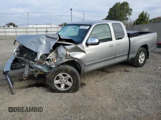2004 Toyota Tundra SR5 with VIN 5TBRT34144S444397, listed as a Copart auction lot 43223855 with 258,088 mi miles and Salvage Title. Bid and sale history available at carsss.com. Image 1.