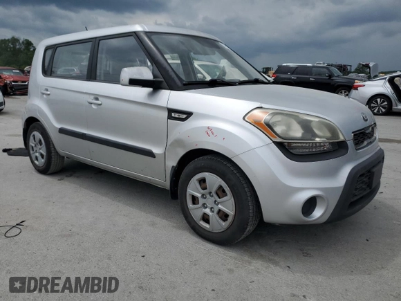 2013 Kia Soul with VIN KNDJT2A52D7529819, listed as a Copart auction lot 54719105 with 144,492 mi miles and Salvage Title. Bid and sale history available at DreamBid. Image 4.