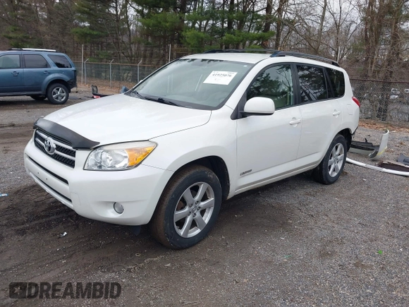 2007 Toyota RAV4 Limited with VIN JTMBD31V175095707, listed as a IAAI auction lot 41925076 with 129,179 mi miles. Bid and sale history available at carsss.com. Image 2.