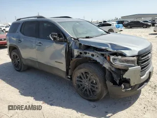 2023 GMC Acadia SLT with VIN 1GKKNUL48PZ120798, listed as a Copart auction lot 49889735 with 55,268 mi miles and Salvage Title. Bid and sale history available at DreamBid. Image 4.