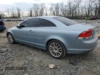 2008 Volvo C70 with VIN YV1MC67218J049338, listed as a Copart auction lot 50993735 with 187,924 mi miles and Salvage Title. Bid and sale history available at carsss.com. Image 2.