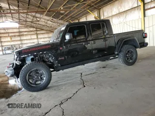 2023 Jeep Gladiator Rubicon with VIN 1C6JJTBG4PL582956, listed as a Copart auction lot 45237665 with 22,797 mi miles and Salvage Title. Bid and sale history available at carsss.com. Image 1.