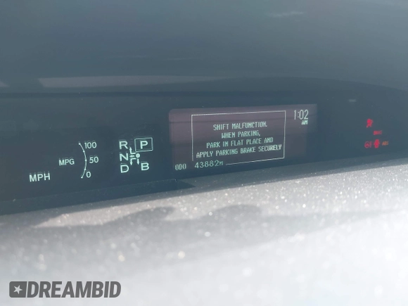 2015 Toyota Prius Four with VIN JTDKN3DU1F0423929, listed as a IAAI auction lot 41982427 with 43,882 mi miles. Bid and sale history available at carsss.com. Image 16.