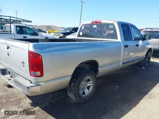 2005 Dodge Ram 1500 SLT with VIN 1D7HA18D35J584835, listed as a IAAI auction lot 41779738 with 1 mi miles. Bid and sale history available at carsss.com. Image 4.