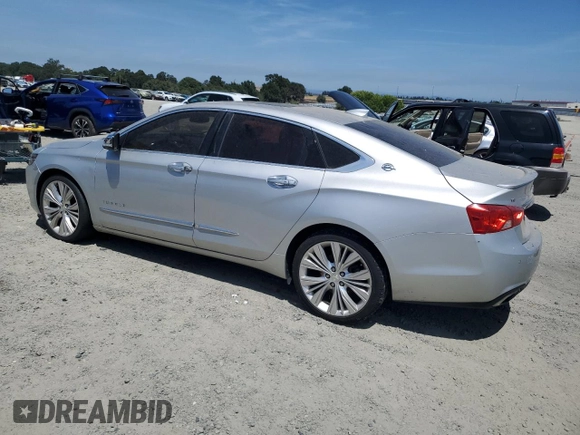 2017 Chevrolet Impala Premier with VIN 2G1145S35H9131500, listed as a Copart auction lot 62735235 with Not provided miles and Salvage title. Bid and sale history available at DreamBid. Image 2.
