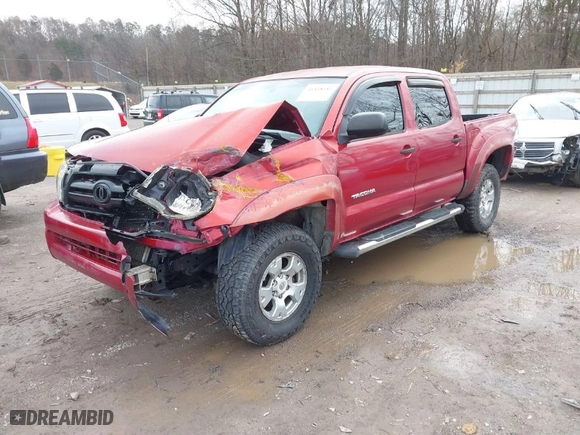 2007 Toyota Tacoma PreRunner with VIN 3TMJU62N47M035958, listed as a IAAI auction lot 41538180 with NaN miles. Bid and sale history available at carsss.com. Image 2.