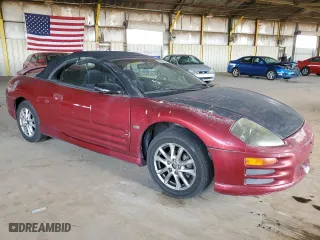 2001 Mitsubishi Eclipse GT with VIN 4A3AE85H11E204181, listed as a Copart auction lot 53400325 with 173,977 mi miles and Clean Title. Bid and sale history available at carsss.com. Image 4.