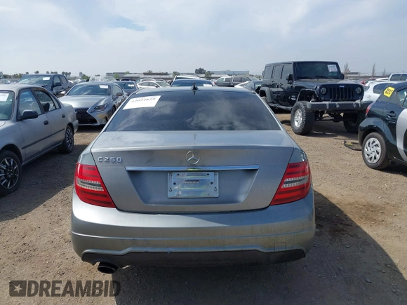 2012 Mercedes-Benz C-Class C 250 Sport with VIN WDDGF4HB0CA609524, listed as a IAAI auction lot 42024859 with Not Provided miles. Bid and sale history available at carsss.com. Image 15.
