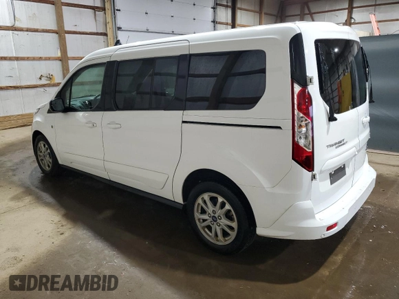 2020 Ford Transit Connect XLT with VIN NM0GS9F23L1436245, listed as a Copart auction lot 58980995 with 119,868 mi miles and Clean title. Bid and sale history available at DreamBid. Image 2.