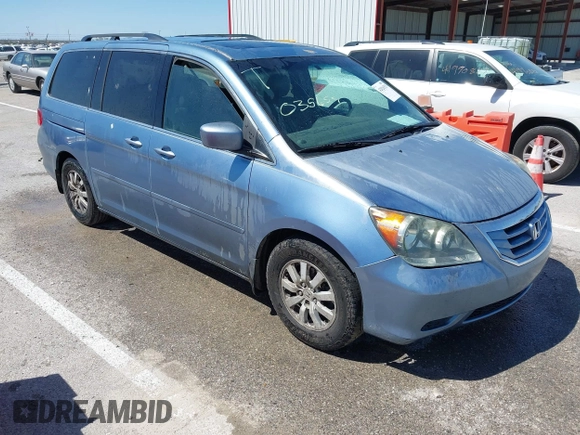2010 Honda Odyssey EX-L with VIN 5FNRL3H75AB035654, listed as a IAAI auction lot 42026515 with 269,386 mi miles. Bid and sale history available at carsss.com. Image 1.