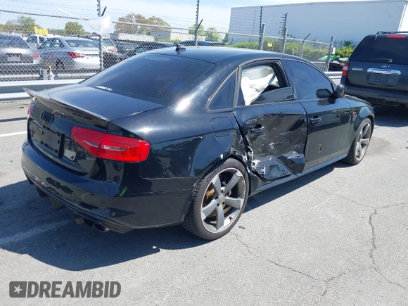 2016 Audi S4 Premium Plus z VIN WAUBGAFL3GA008350, wystawiony jako IAAI lot #41898751 z przebiegiem 97 164 mil mil oraz . Historia ofert i sprzedaży dostępna na DreamBid. Obrazek 4.