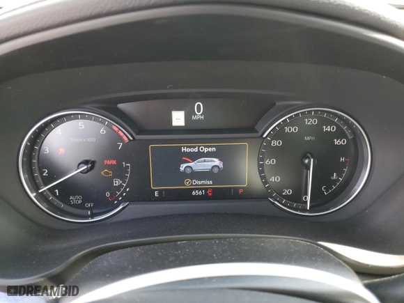 2023 Cadillac XT4 FWD Sport with VIN 1GYFZER48PF219325, listed as a Copart auction lot 45513335 with 6,561 mi miles and Salvage Title. Bid and sale history available at carsss.com. Image 9.