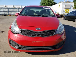 2014 Kia Rio LX with VIN KNADM4A37E6370952, listed as a Copart auction lot 70787814 with 107,958 mi miles and Salvage Title. Bid and sale history available at DreamBid. Image 5.