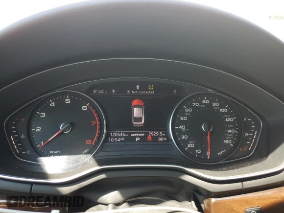 2019 Audi A5 Sportback Premium with VIN WAUANCF58KA063917, listed as a Copart auction lot 54662925 with 120,545 mi miles and Salvage title. Bid and sale history available at DreamBid. Image 9.