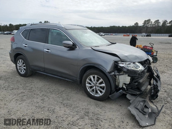 2019 Nissan Rogue SV with VIN KNMAT2MT0KP530166, listed as a Copart auction lot 48292975 with 99,112 mi miles and Salvage Title. Bid and sale history available at carsss.com. Image 4.
