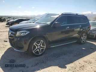 2017 Mercedes-Benz GLS with VIN 4JGDF7DE0HA742155, listed as a Copart auction lot 50780695 with 130,671 mi miles and Clean Title. Bid and sale history available at carsss.com. Image 1.