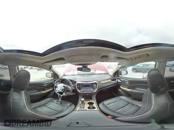 2018 GMC Acadia Denali with VIN 1GKKNPLS1JZ132069, listed as a Copart auction lot 55849365 with 76,936 mi miles and Salvage title. Bid and sale history available at DreamBid. Image 15.