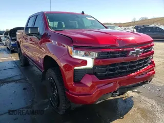 2023 Chevrolet Silverado 1500 RST with VIN 1GCUDEED8PZ206719, listed as a Copart auction lot 50555575 with 15,310 mi miles and Salvage Title. Bid and sale history available at DreamBid. Image 14.
