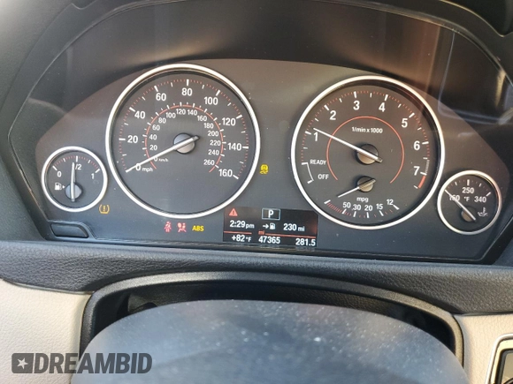 2018 BMW 3 Series 330i with VIN WBA8B9C59JEE83257, listed as a Copart auction lot 84480014 with 47,365 mi miles and Salvage title. Bid and sale history available at DreamBid. Image 9.