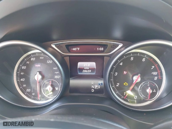 2020 Mercedes-Benz GLA with VIN WDCTG4EB5LU023839, listed as a IAAI auction lot 41432735 with 28,639 mi miles. Bid and sale history available at carsss.com. Image 7.