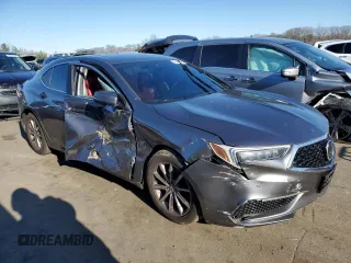 2019 Acura TLX with VIN 19UUB1F31KA008075, listed as a Copart auction lot 84738514 with 138,614 mi miles and Salvage title. Bid and sale history available at DreamBid. Image 4.