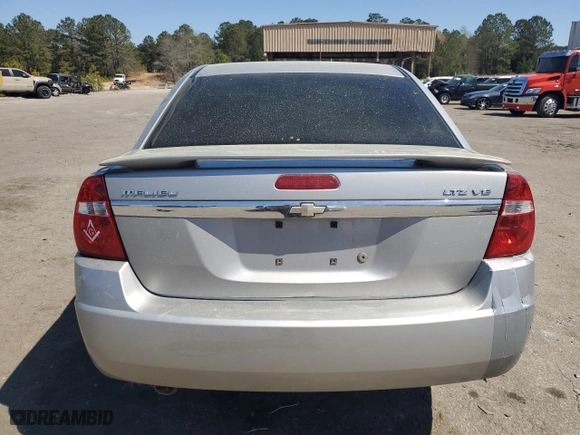 2007 Chevrolet Malibu LTZ with VIN 1G1ZU57N57F245418, listed as a Copart auction lot 50665765 with 0 mi miles and Salvage Title. Bid and sale history available at carsss.com. Image 6.