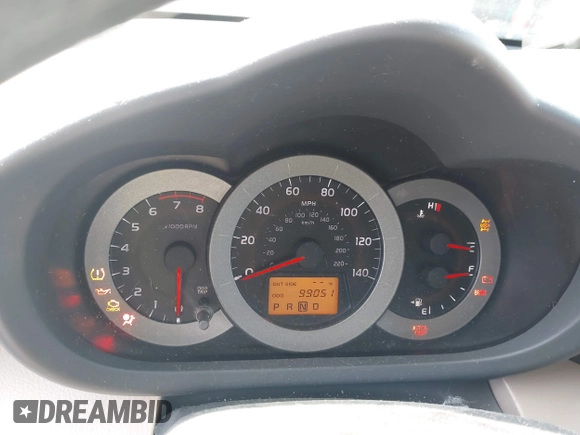 2007 Toyota RAV4 with VIN JTMBD33V375110415, listed as a IAAI auction lot 41932265 with 99,051 mi miles. Bid and sale history available at carsss.com. Image 7.