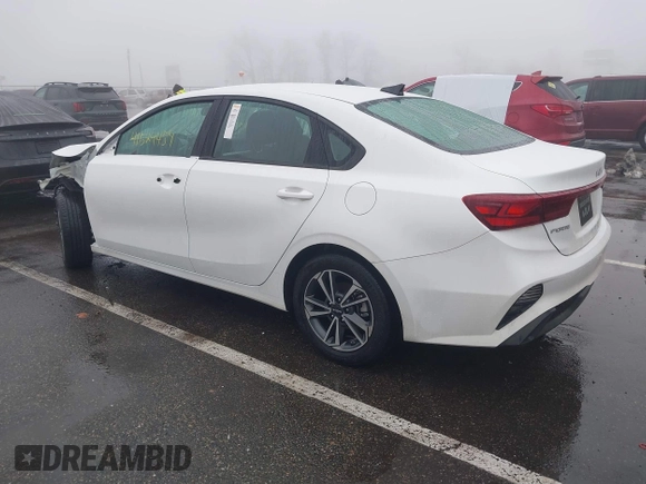 2024 Kia Forte LXS with VIN 3KPF24AD2RE763235, listed as a IAAI auction lot 41529459 with 17,006 mi miles. Bid and sale history available at carsss.com. Image 3.