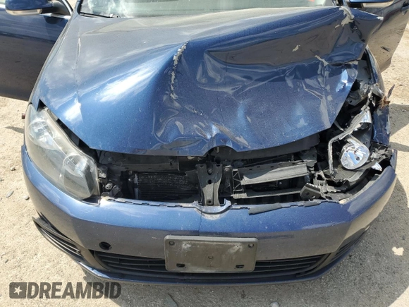 2011 Volkswagen Jetta TDI with VIN 3VWML7AJ7BM712432, listed as a Copart auction lot 56873225 with 287,084 mi miles and Non repairable. Bid and sale history available at DreamBid. Image 12.