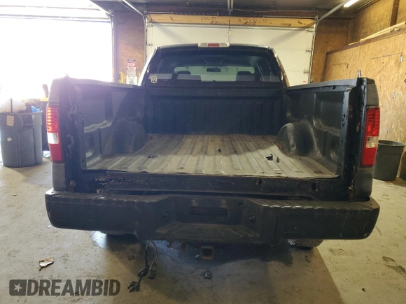 2006 Ford F-150 XL with VIN 1FTPW14V26FB55633, listed as a Copart auction lot 53633405 with 164,826 mi miles and Clean Title. Bid and sale history available at carsss.com. Image 6.