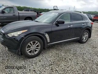 2012 Infiniti FX with VIN JN8AS1MW3CM153606, listed as a Copart auction lot 57786855 with 125,827 mi miles and Salvage title. Bid and sale history available at DreamBid. Image 1.