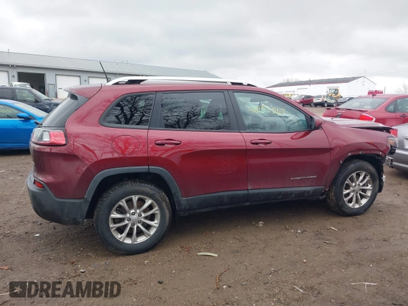 2020 Jeep Cherokee Latitude with VIN 1C4PJMCB3LD650308, listed as a IAAI auction lot 41052567 with 114,049 mi miles. Bid and sale history available at carsss.com. Image 14.