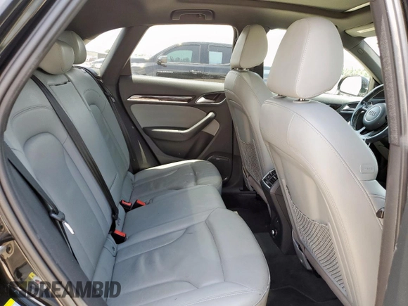 2016 Audi Q3 Prestige with VIN WA1FFCFS3GR020455, listed as a Copart auction lot 59219665 with 93,480 mi miles and Salvage title. Bid and sale history available at DreamBid. Image 10.