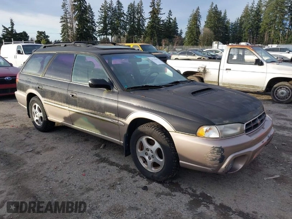 1999 Subaru Legacy Outback z VIN 4S3BG6856X7603852, wystawiony jako IAAI lot #41299373 z przebiegiem 168 991 mil mil oraz . Historia ofert i sprzedaży dostępna na DreamBid. Obrazek 1.