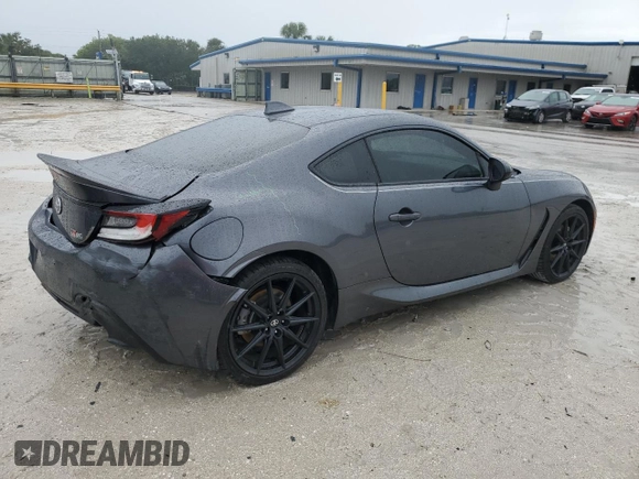 2022 Toyota GR86 Premium with VIN JF1ZNBE13N9757764, listed as a Copart auction lot 77310404 with 12,589 mi miles and Salvage Title. Bid and sale history available at carsss.com. Image 3.