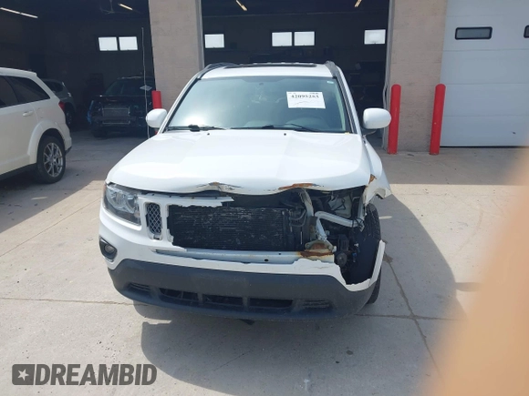 2017 Jeep Compass High Altitude with VIN 1C4NJCEB1HD212246, listed as a IAAI auction lot 42095253 with 123,834 mi miles. Bid and sale history available at carsss.com. Image 12.