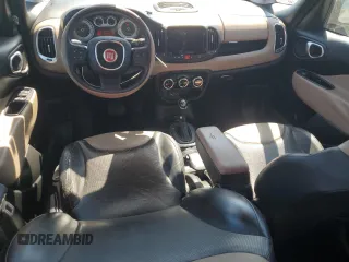 2014 FIAT 500L Lounge with VIN ZFBCFACH7EZ017158, listed as a Copart auction lot 49870085 with 80,081 mi miles and Salvage Title. Bid and sale history available at DreamBid. Image 8.