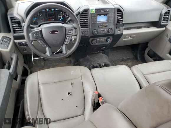 2019 Ford F-150 XL with VIN 1FTEX1EP6KFB12895, listed as a Copart auction lot 50628045 with 155,560 mi miles and Clean Title. Bid and sale history available at DreamBid. Image 8.