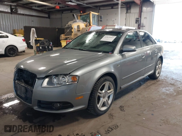 2008 Audi A4 2.0T with VIN WAUDF78E48A031523, listed as a IAAI auction lot 41829414 with 156,988 mi miles and . Bid and sale history available at DreamBid. Image 17.