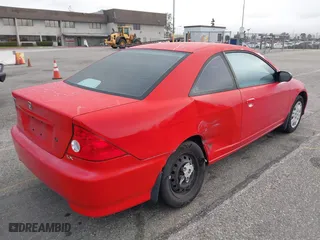 2004 Honda Civic LX with VIN 1HGEM21574L025113, listed as a IAAI auction lot 41789090 with 201,417 mi miles. Bid and sale history available at carsss.com. Image 4.
