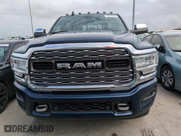 2022 Ram 2500 Limited with VIN 3C6UR5TL1NG366909, listed as a Copart auction lot 75076104 with Not provided miles and Non repairable. Bid and sale history available at DreamBid. Image 5.