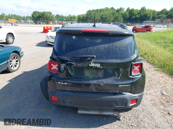 2017 Jeep Renegade Sport with VIN ZACCJBABXHPG35299, listed as a IAAI auction lot 42458083 with Not provided miles and . Bid and sale history available at DreamBid. Image 16.