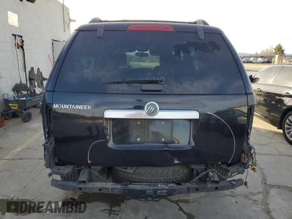 2006 Mercury Mountaineer with VIN 4M2EU37E26UJ03137, listed as a Copart auction lot 86286494 with 147,060 mi miles and Salvage Title. Bid and sale history available at carsss.com. Image 6.