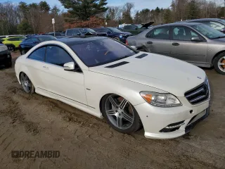 2011 Mercedes-Benz CL-Class CL 550 with VIN WDDEJ9EB2BA027365, listed as a Copart auction lot 85860254 with 136,863 mi miles and Clean Title. Bid and sale history available at carsss.com. Image 4.