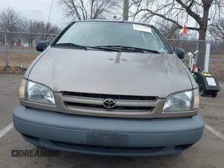 1999 Toyota Sienna LE with VIN 4T3ZF13C5XU121145, listed as a IAAI auction lot 41721171 with 229,760 mi miles and . Bid and sale history available at DreamBid. Image 12.