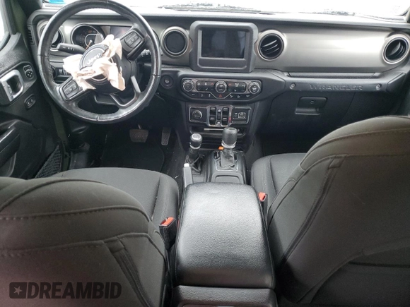 2021 Jeep Wrangler Unlimited Sport S с VIN 1C4HJXDN0MW659729, выставлен на аукционе Copart как лот 61238145 с пробегом 54 565 миль миль и Списание • Salvage title. История ставок и продаж доступна на DreamBid. Изображение 8.