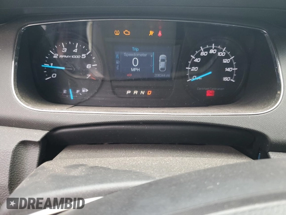 2015 Ford Police Interceptor with VIN 1FAHP2MK5FG149113, listed as a Copart auction lot 57653295 with 208,344 mi miles and Salvage title. Bid and sale history available at DreamBid. Image 9.