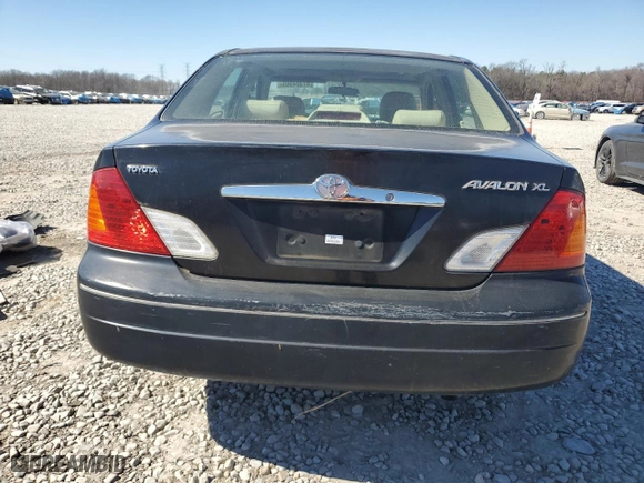 2000 Toyota Avalon XL with VIN 4T1BF28B6YU044402, listed as a Copart auction lot 47304965 with NaN miles and Salvage Title. Bid and sale history available at carsss.com. Image 6.